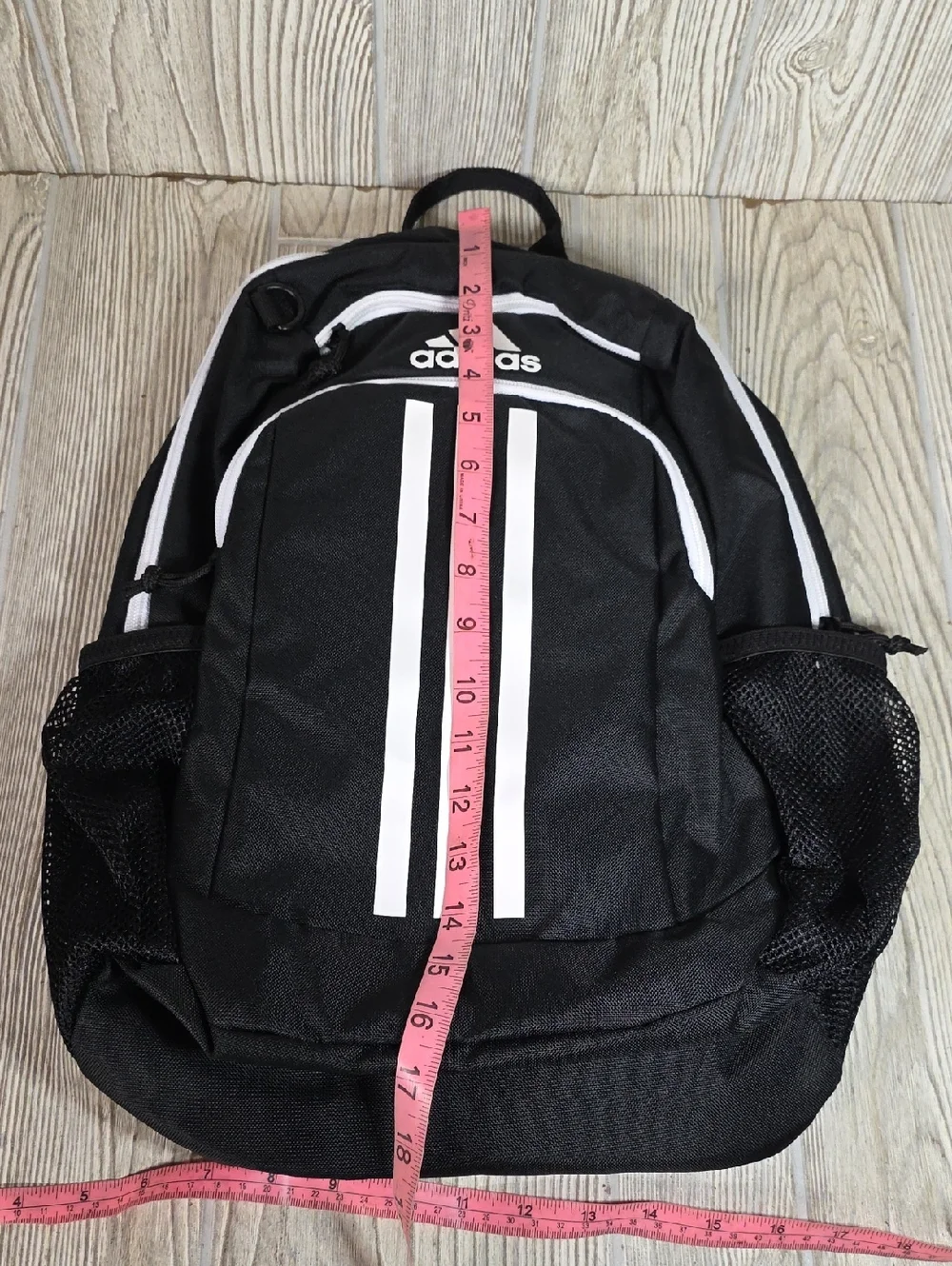 Adidas Young BTS Creator 2 Backpack Black With White Stripes - Picture 6 of 7